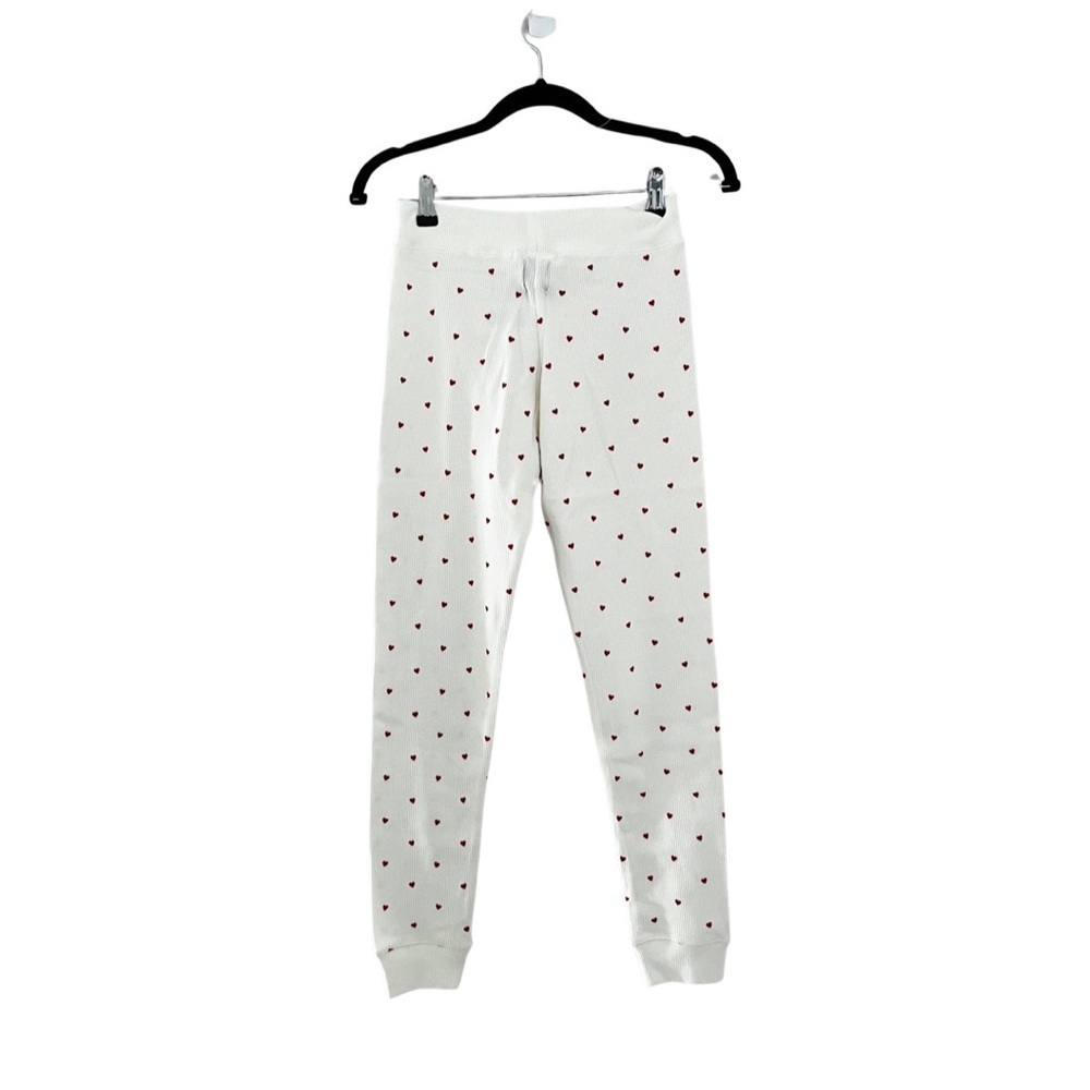 NWT PLUSH Revolve Thermal Heart Pajama + Scrunchie Set Sz XS - Picture 4 of 9